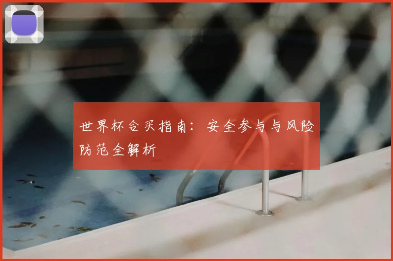 世界杯合买指南：安全参与与风险防范全解析